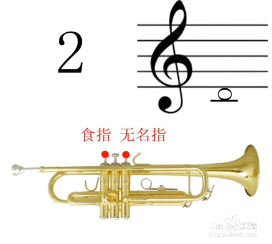 小号指法图解