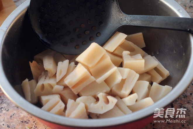 糖醋莲藕的做法