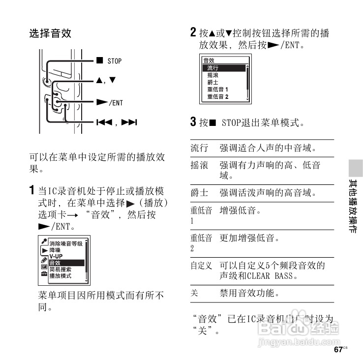 SONY数码录音棒IC Recorder说明书:[4]
