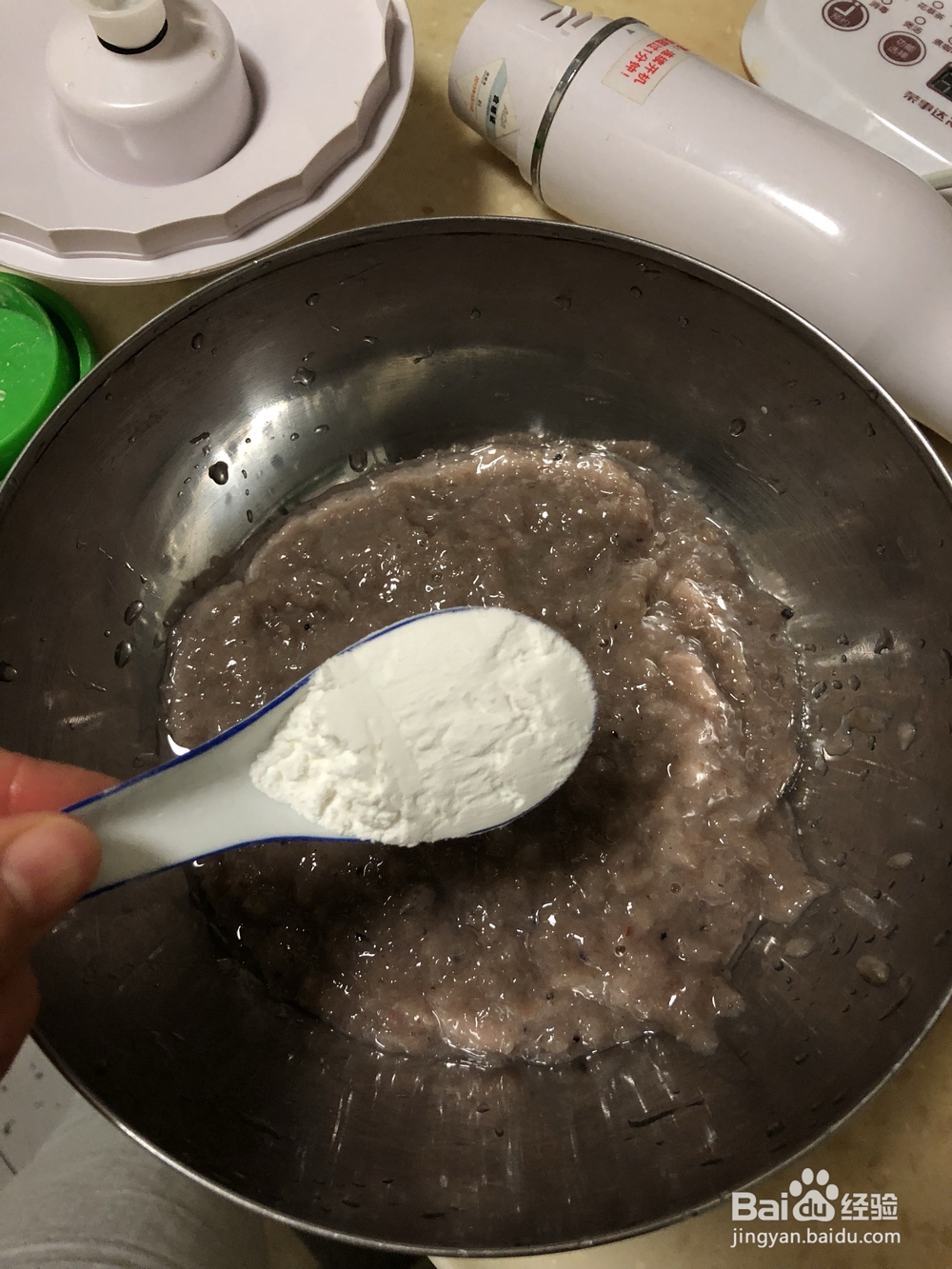 海鲜美食-小海虾饼的做法