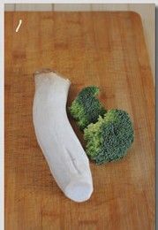 西兰花香煎杏鲍菇