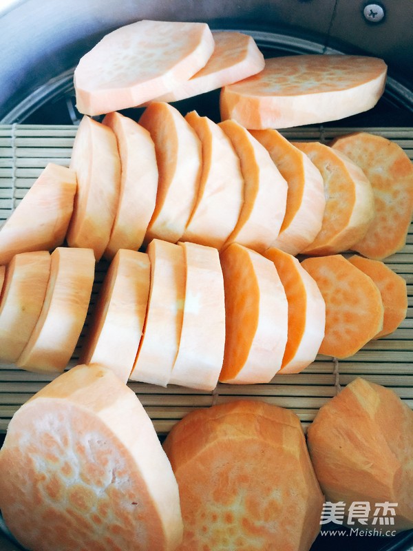 呆萌红薯球的做法