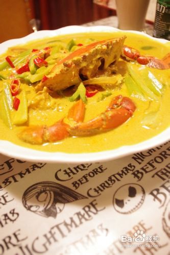 家常咖喱蟹的详细做法