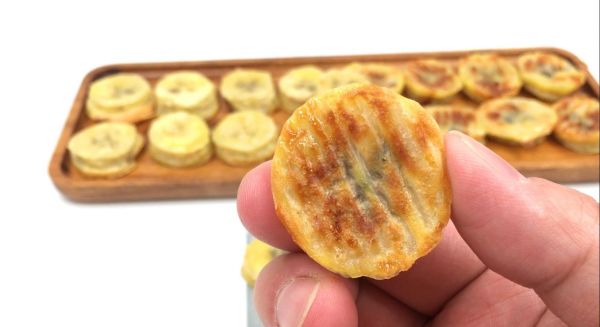 超简单烤香蕉片