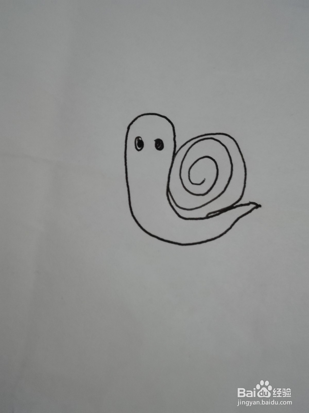 简笔画--蜗牛