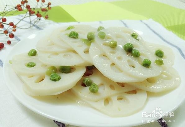 家庭自制炒莲藕