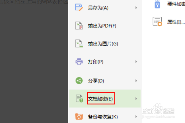 WPS表格如何取消密码