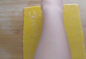 自制红薯芝麻条