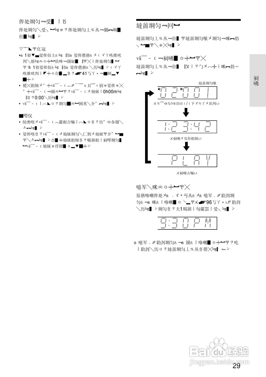 SONY RDR-A21DVD录像机使用说明书:[3]