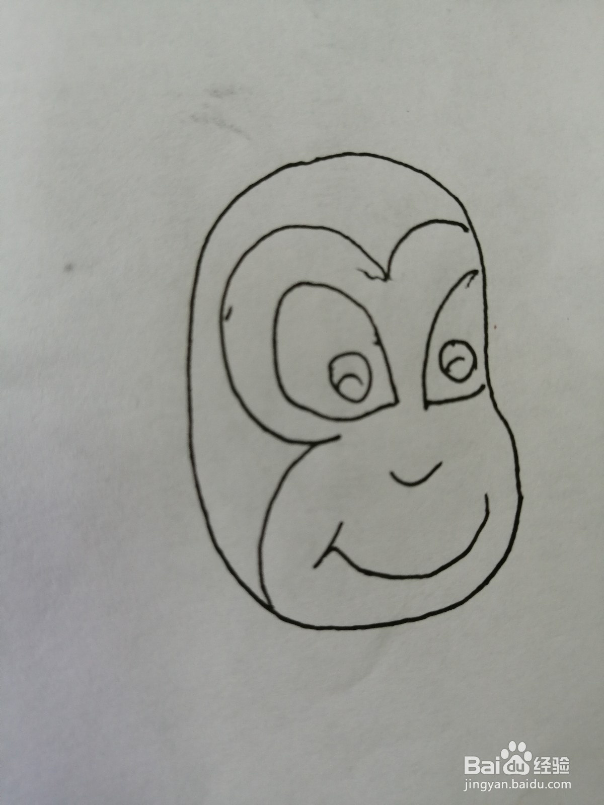 孙悟空面具怎么画