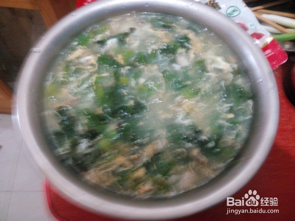 生菜蛋花汤怎么做