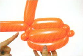 魔法气球造型系列之儿童脚踏车气球制作（上）