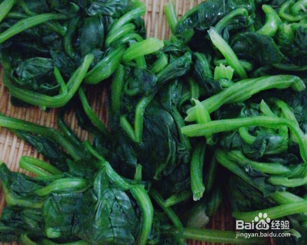 心心念念的凉拌菠菜