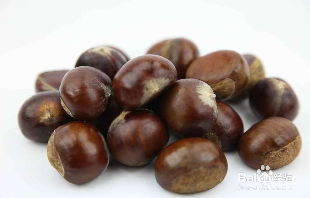 轻松剥生板栗