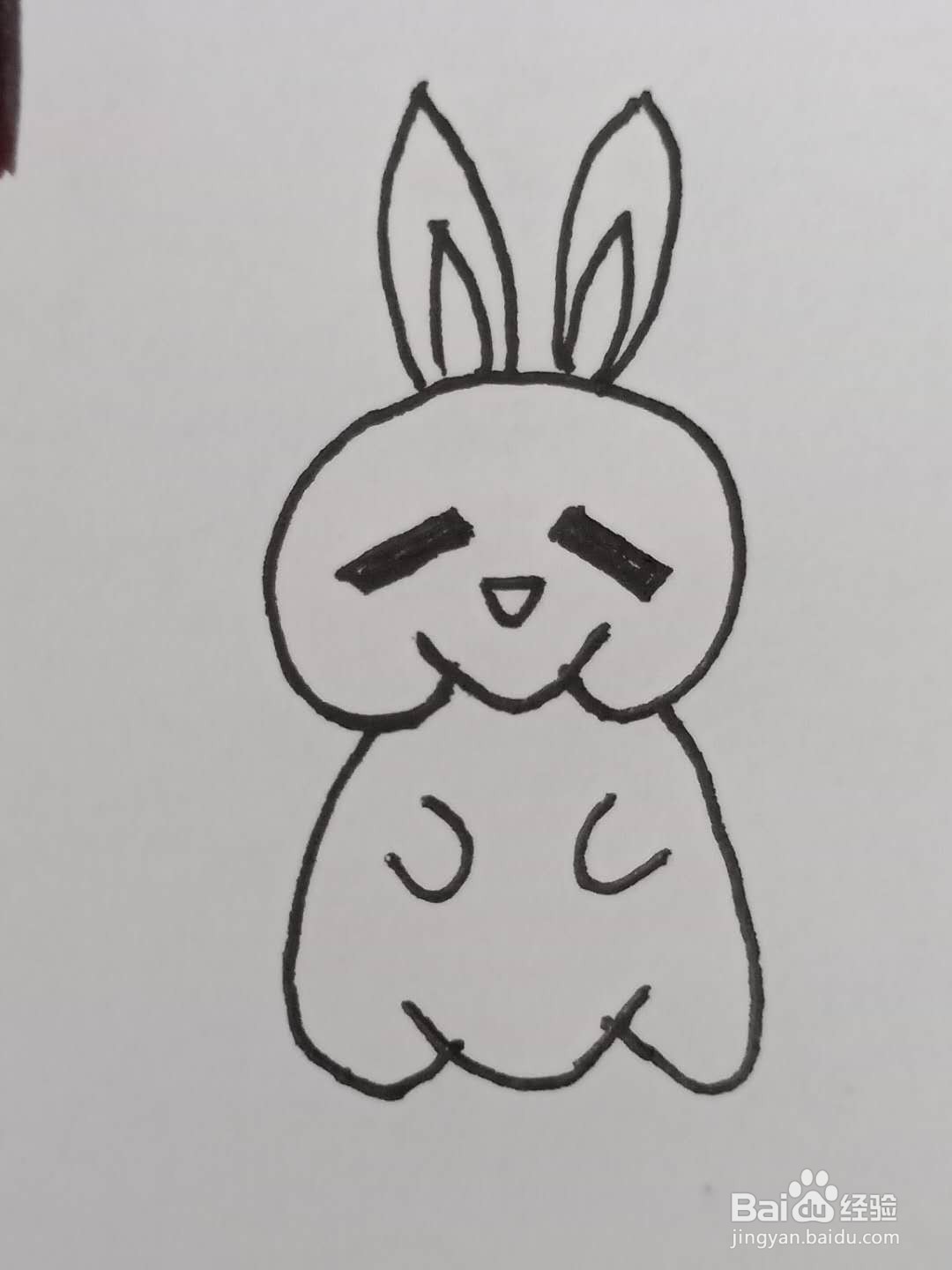 怎样画流氓兔？