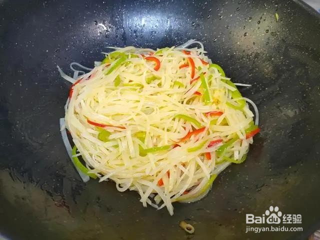 尖椒土豆丝的经典做法