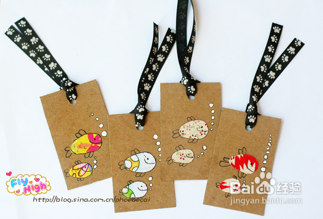 孩子手作碎布头的终极利用：书签