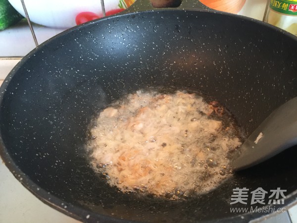 香椿干贝炒饭