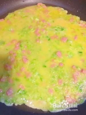 蔬菜火腿鸡蛋卷的做法