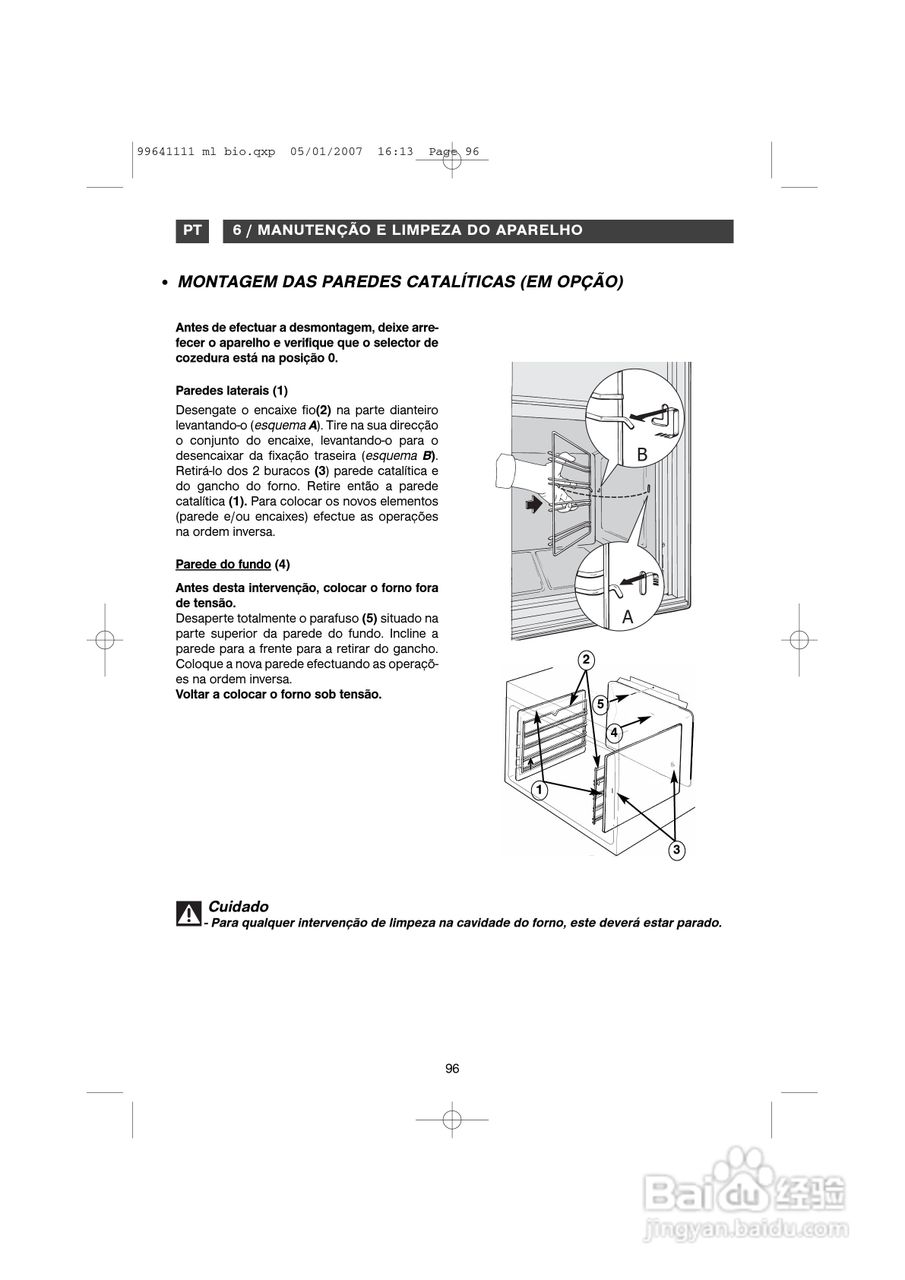 法国白朗FE811XS1型嵌入式多功能焗炉说明书:[10]