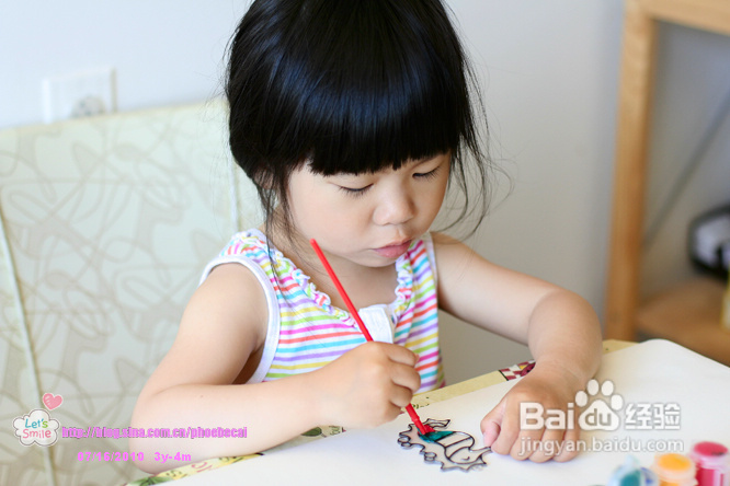 填色琉璃小挂件(亲子小手工)