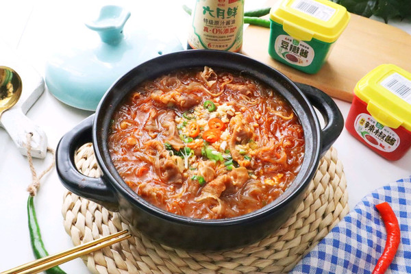 酱香羊肉粉丝煲