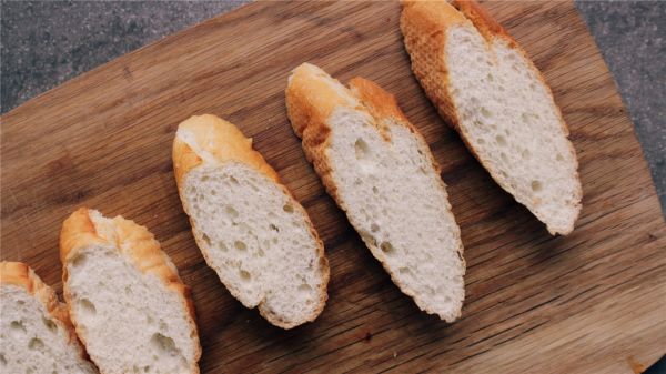 西葫芦开放式三明治