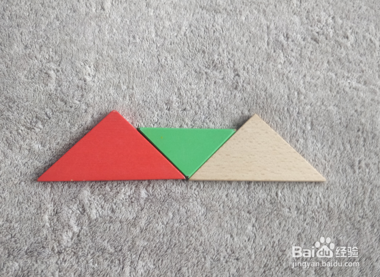 小岛用七巧板怎么拼?