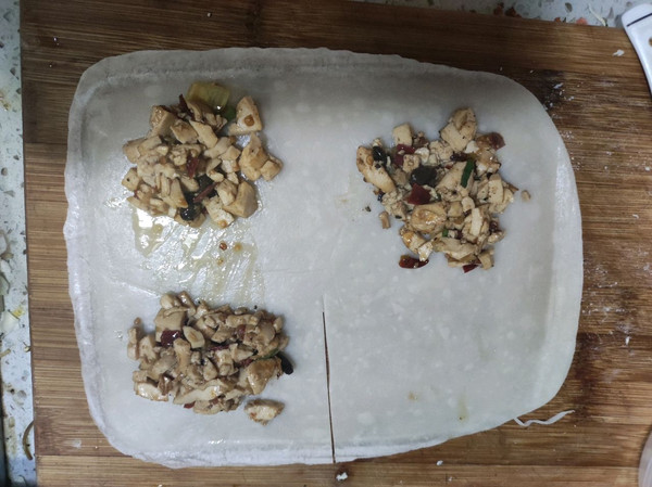 麻婆豆腐香酥饼