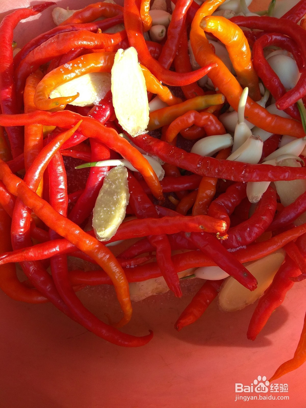 酒泡红辣椒的做法