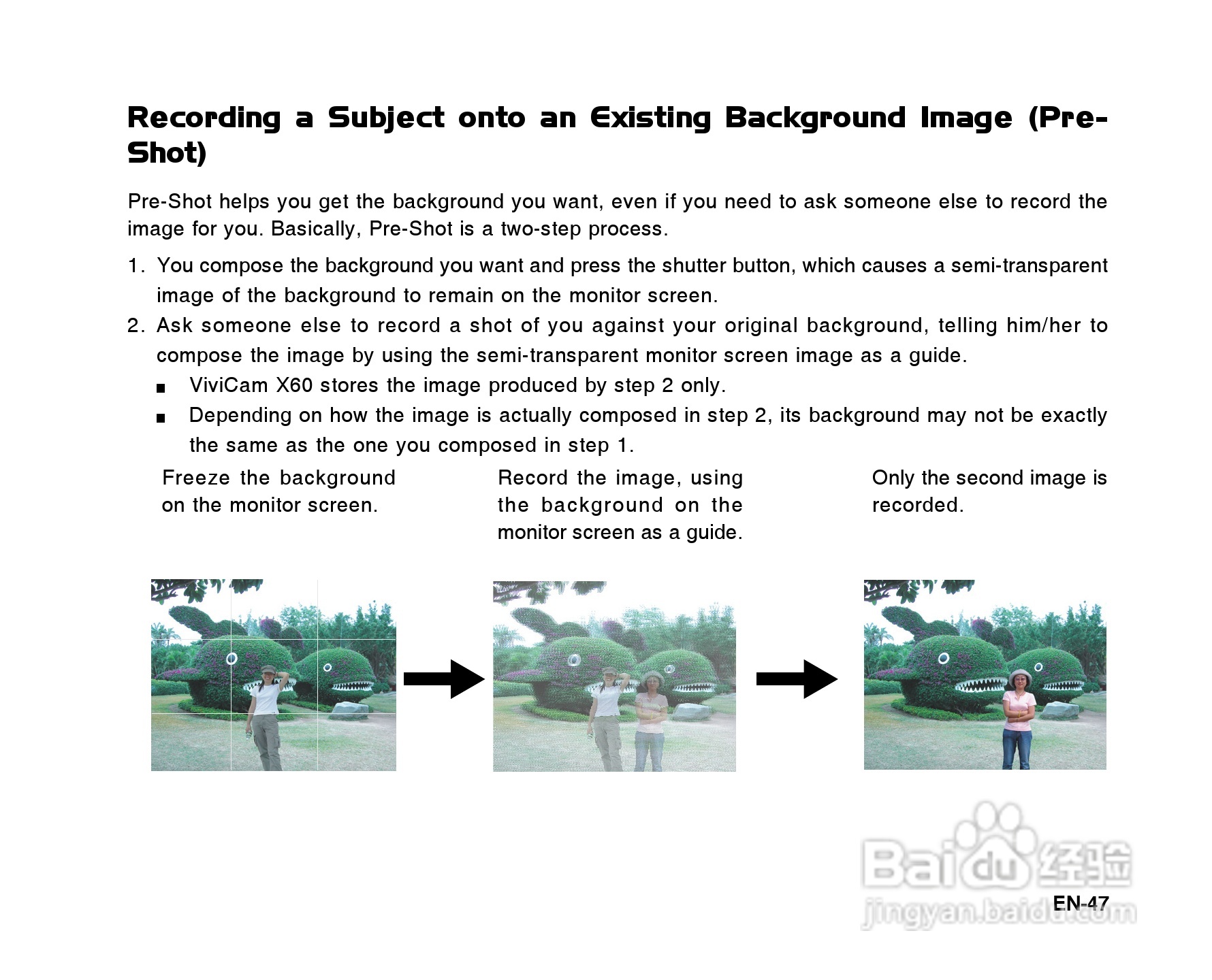 威达ViviCam X60数码相机使用说明书:[5]