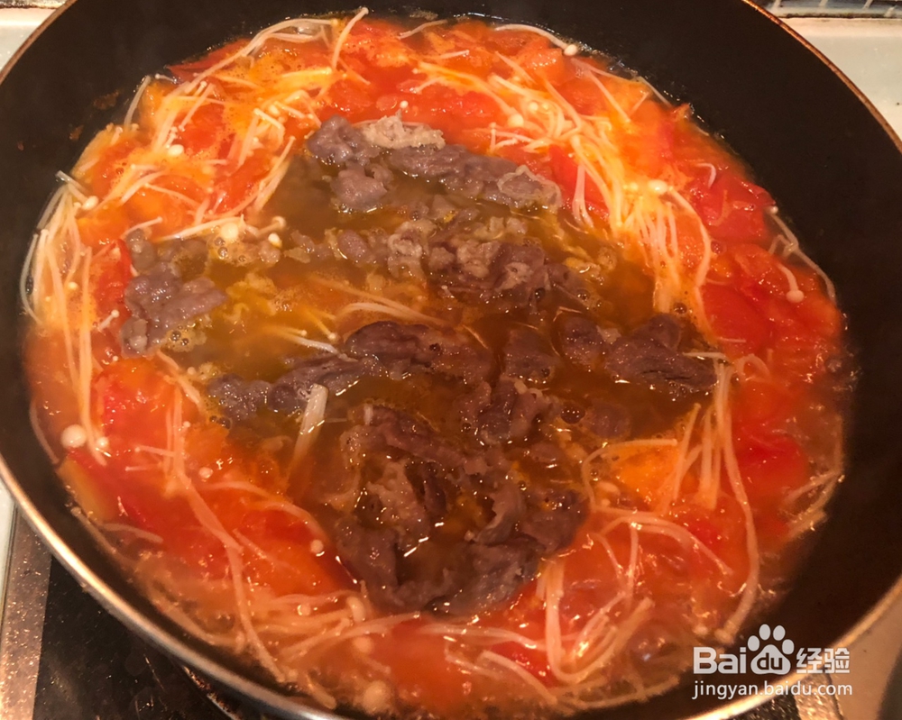 蔬果美食-简易番茄肥牛卷