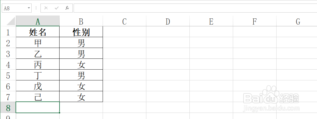 Excel工作表如何快速提取表格中男性名单技巧