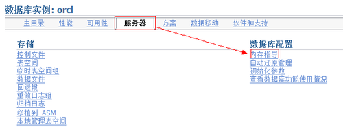 如何使用oracle内存指导