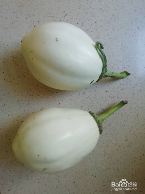 清蒸白茄子的做法 百度经验