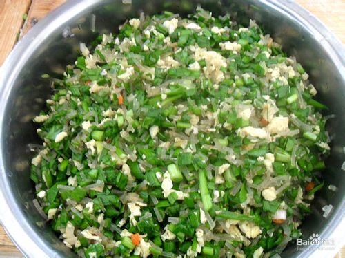 韭菜馅儿——素饺