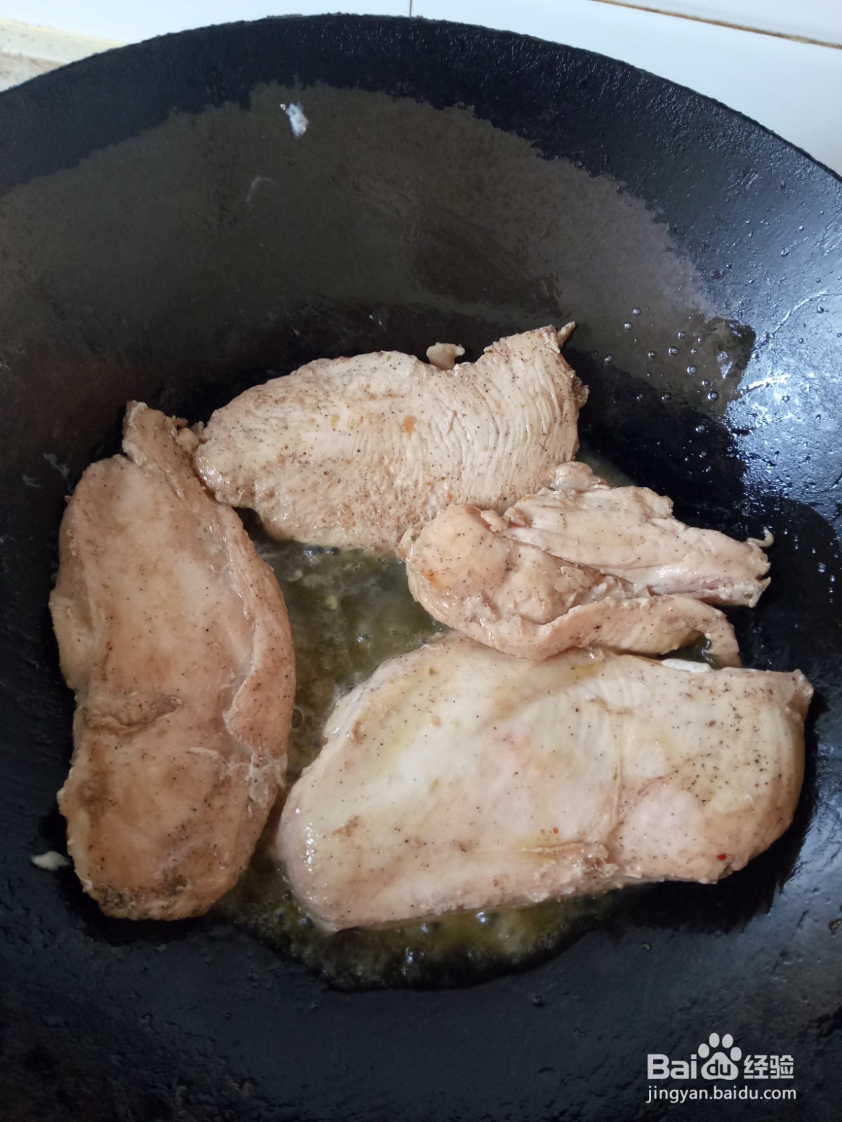香煎鸡胸肉(嫩)