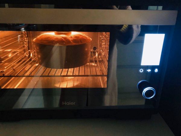 八寸中空戚风蛋糕