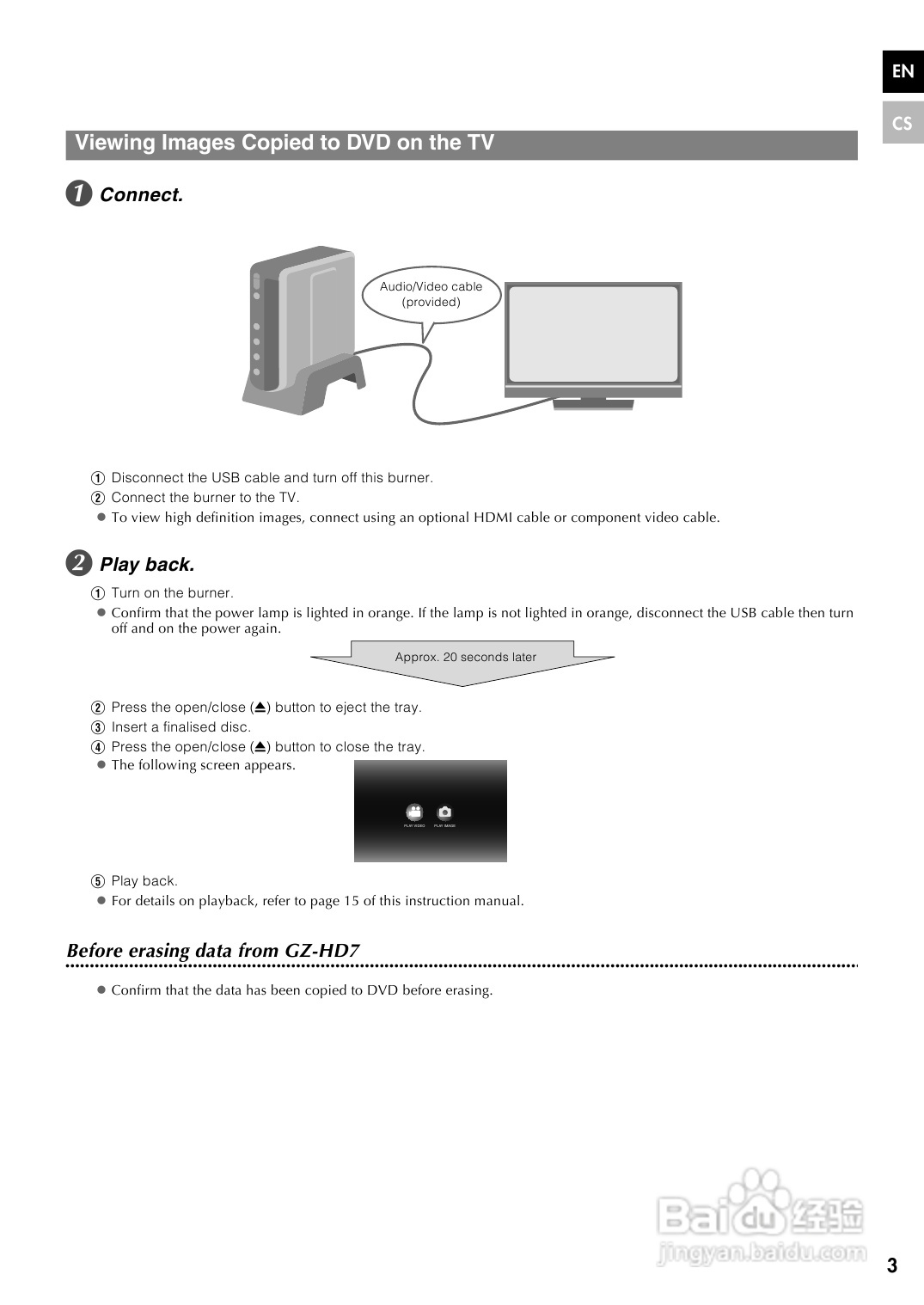 胜利CU-VD40AC DVD刻录机使用说明书:[1]