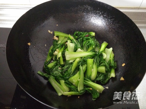 蒜蓉小青菜的做法