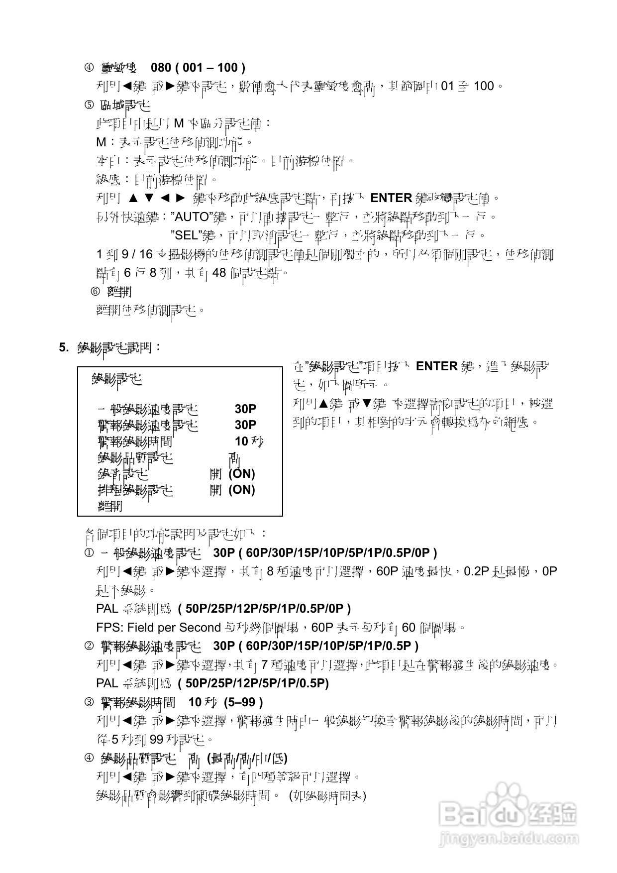 声宝DR-S0931/1631型数位监控录放影机说明书:[1]