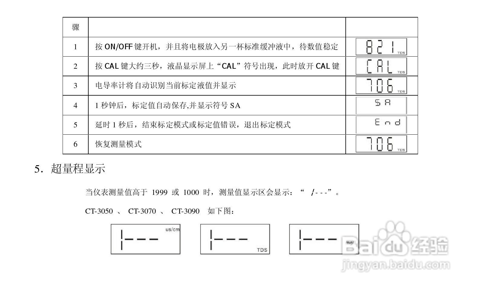 TDS电导盐度计说明书:[3]