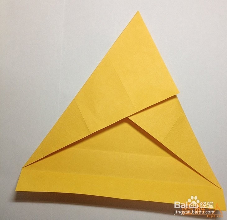 三角形礼物盒子折纸图解教程