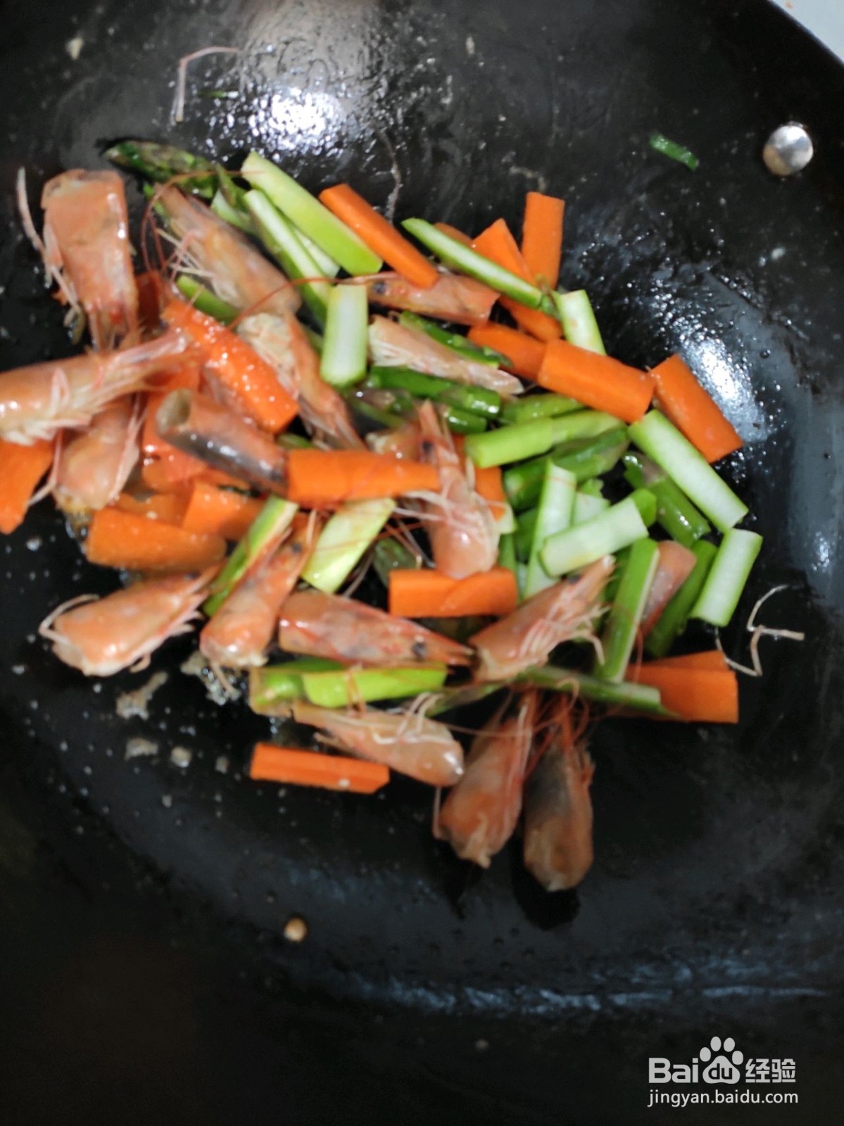 虾仁芦笋怎么做？