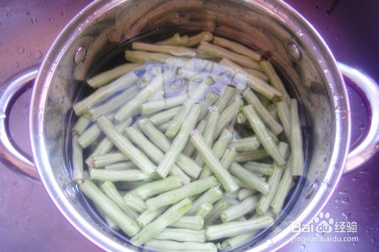 豆角炒辣椒做法