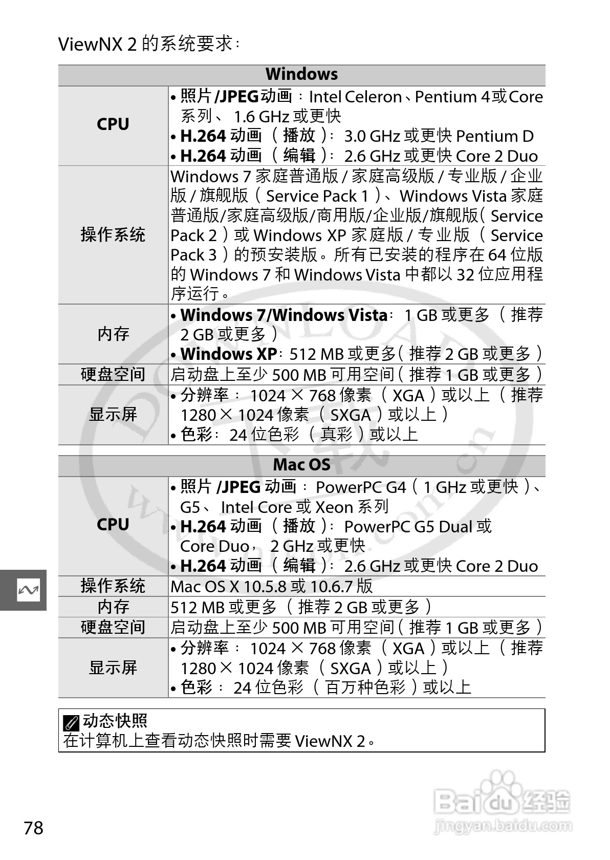尼康Nikon 1 J1数码相机使用说明书:[10]