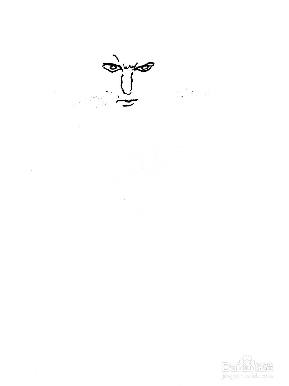 《一人之下》系列之丁嶋安简笔画