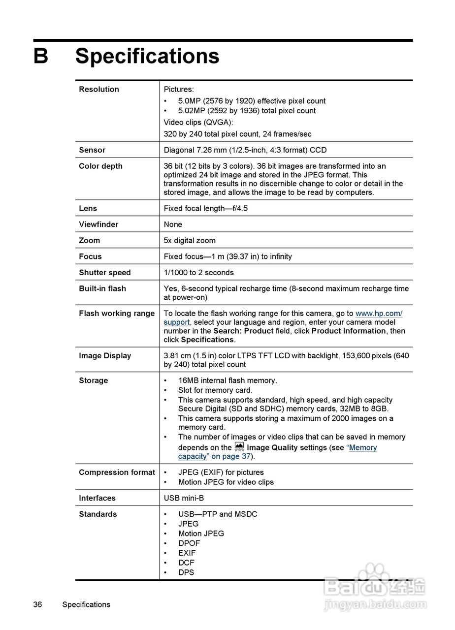 惠普Photosmart E337数码相机使用说明书:[4]