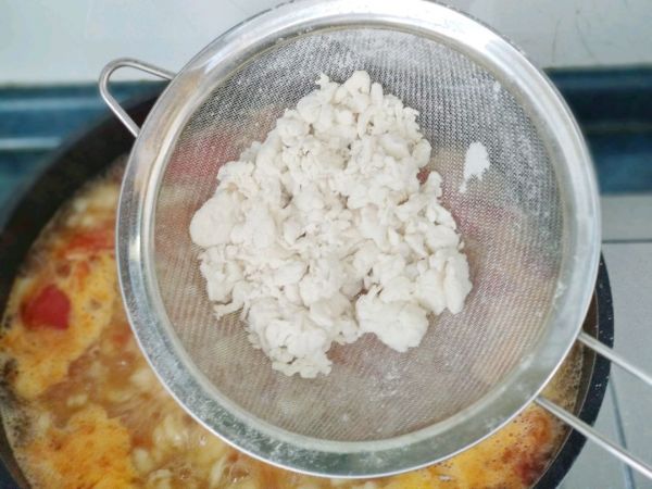 鱼糕番茄疙瘩汤