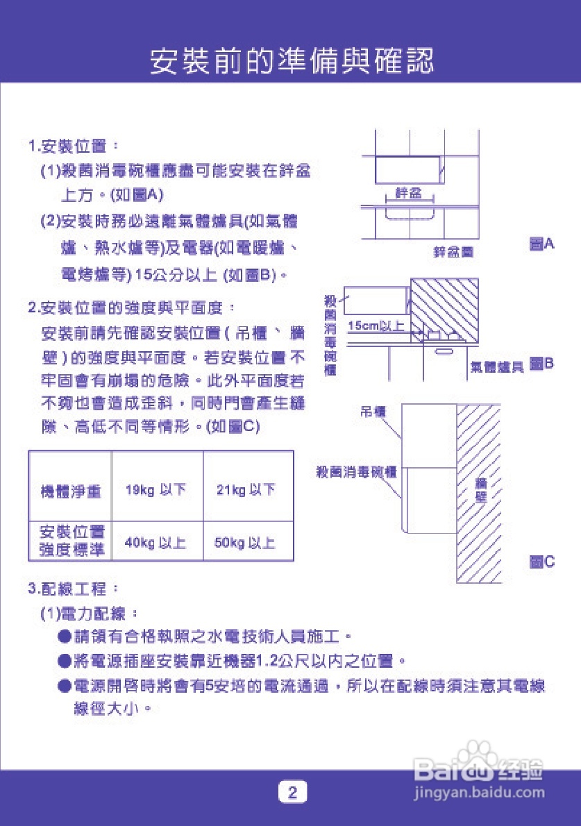 樱花Q-7560W型消毒碗柜说明书:[1]
